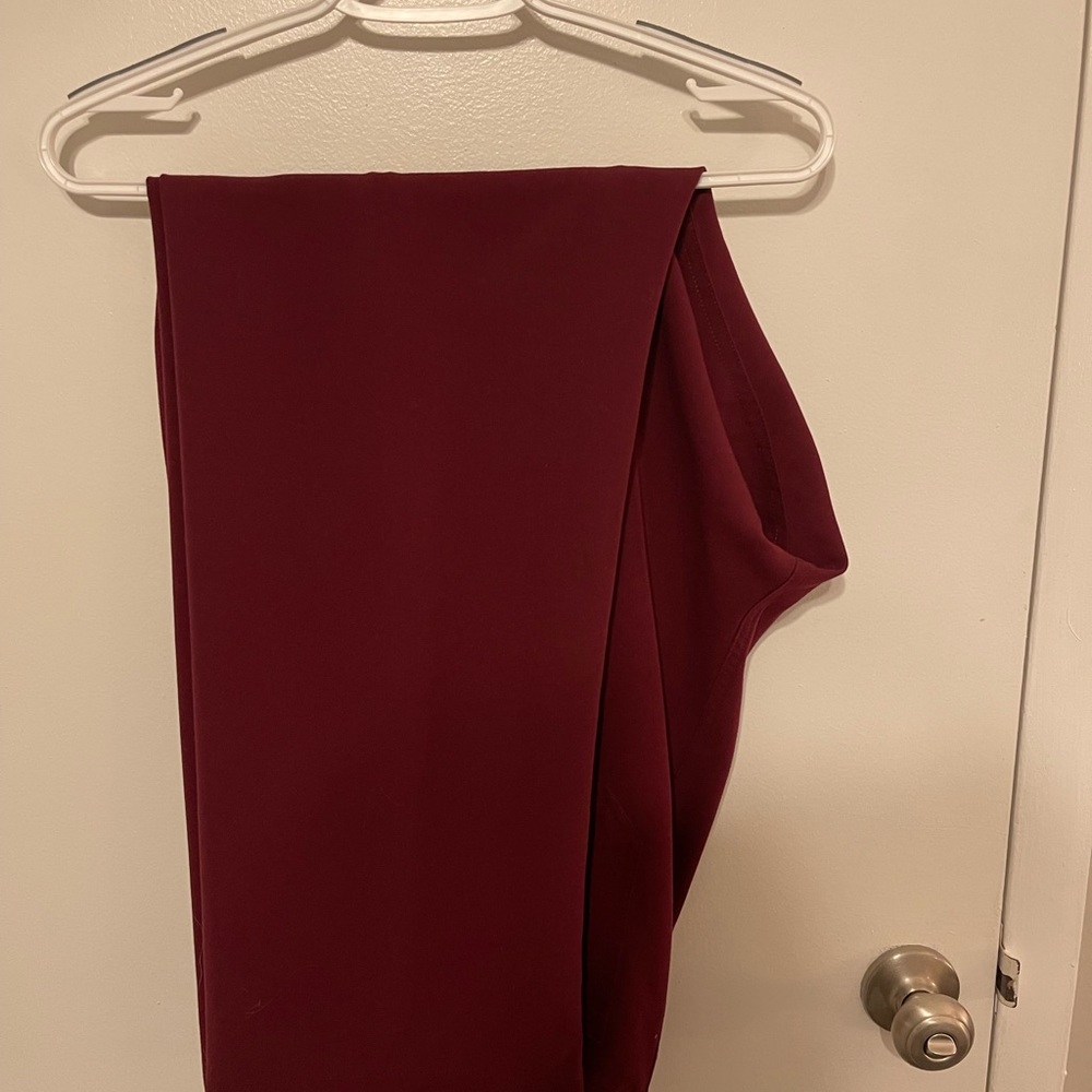 Burgundy Livingston Figs Pants